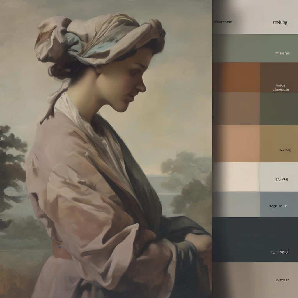 Ουράνιο τοπίο με καλλιτέχνες που εξερευνούν τα όρια του χρόνου, δημιουργώντας ονειρικές και αιώνιες εικόνες.